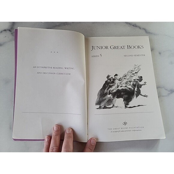 Junior Great Books Series 5 Second Semester Paperback - Picture 3 of 10